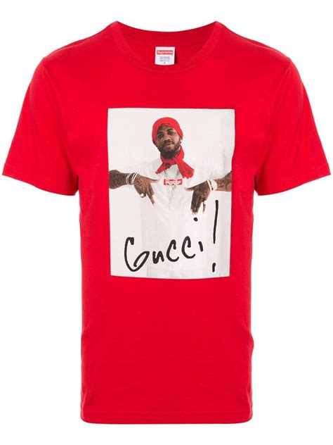 gucci supreme t shirt|Supreme Gucci Mane T.